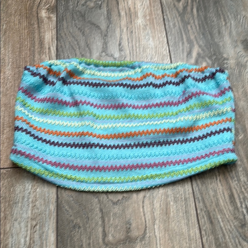 SHEIN Multicolor Striped Tube Top